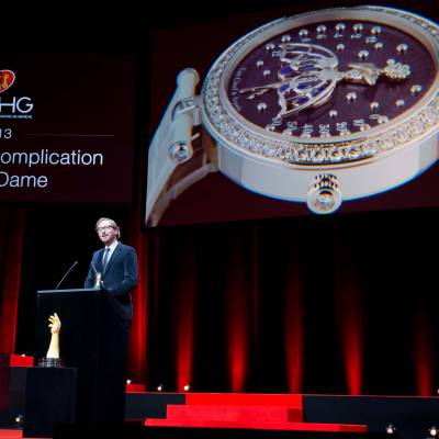 Speech of Nicolas Bos, CEO of Van Cleef & Arpels, winner of the Ladies’ Complications Watch Prize 2013