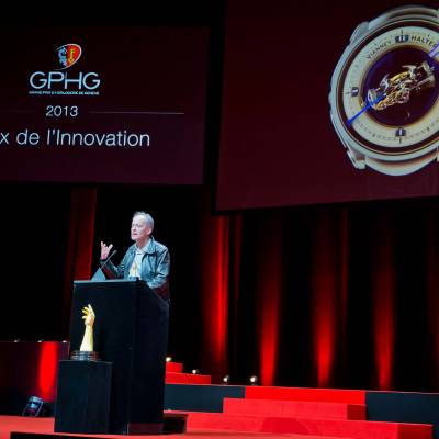 Speech of Vianney Halter, founder of Vianney Halter, winner of Innovation Prize 2013