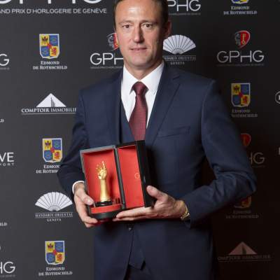 Eric Pirson (Director of Tudor, winner of the « Petite Aiguille » Watch Prize 2016) 