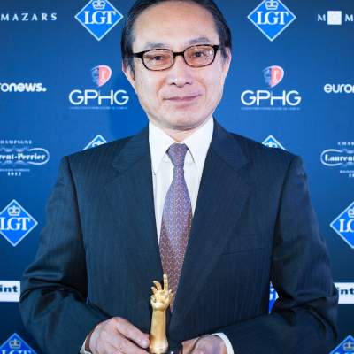 Atsushi Kaneko, Director of Seiko Watch Corporation, winner fo the Sports Watch Prize 2018