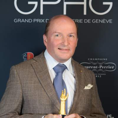 Owner and watchmaker, winner of the Men’s Watch Prize 2019