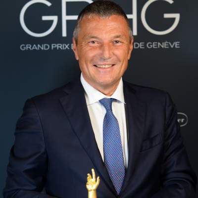 CEO of Bulgari, winner of the Chronograph Watch Prize 2019