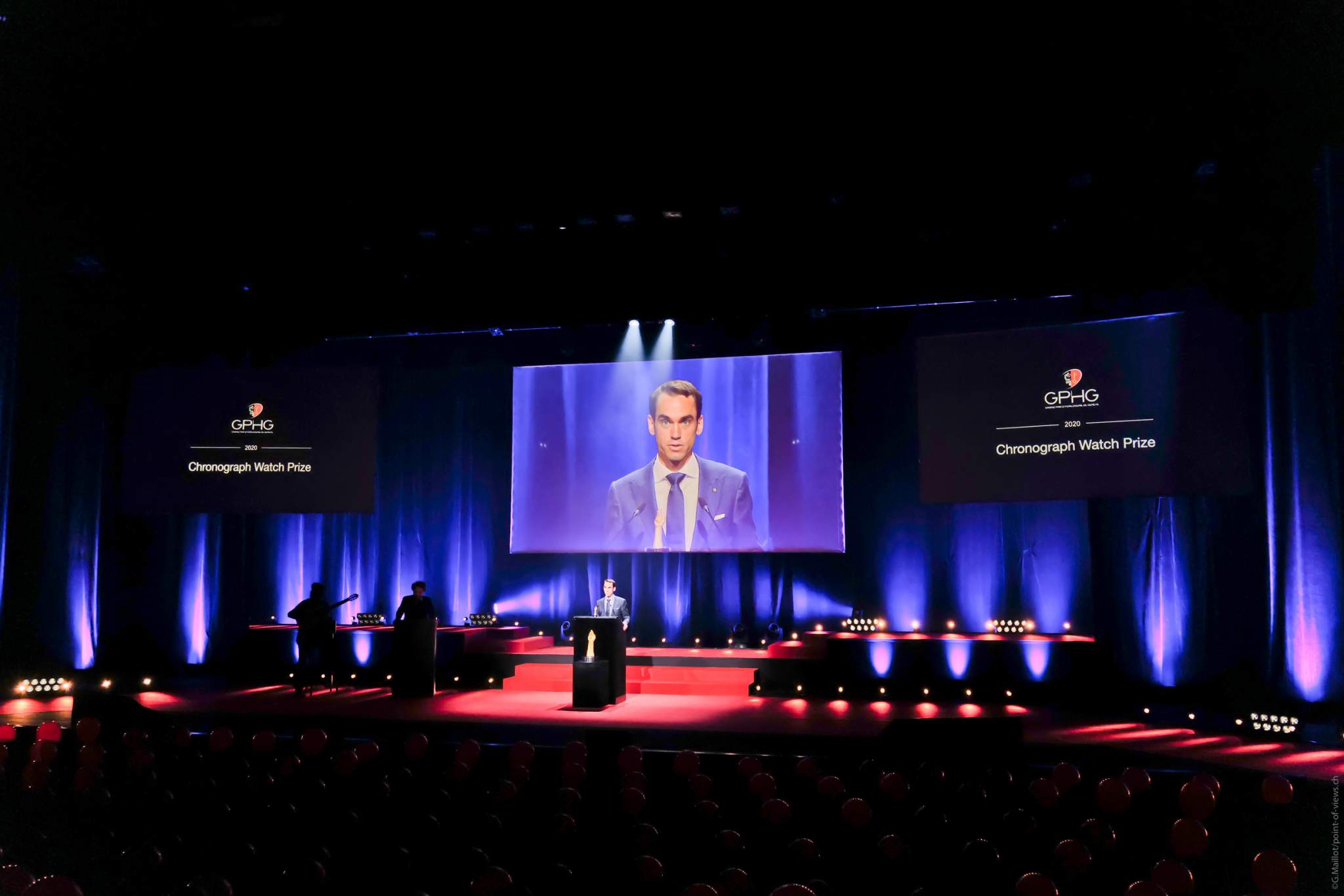Edouard Meylan, CEO de H. Moser &amp; Cie, lauréat du Prix de la Montre Chronographe 2020