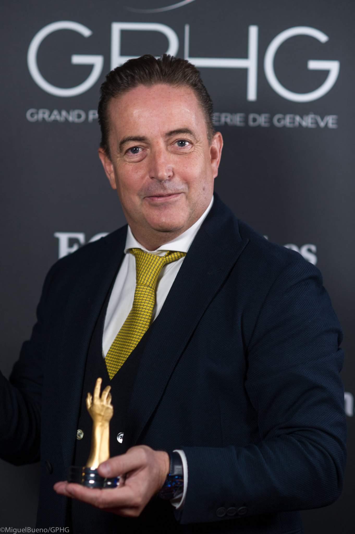 Pierre Jacques, CEO of De Bethune, winner of the Tourbillon Watch Prize 2021