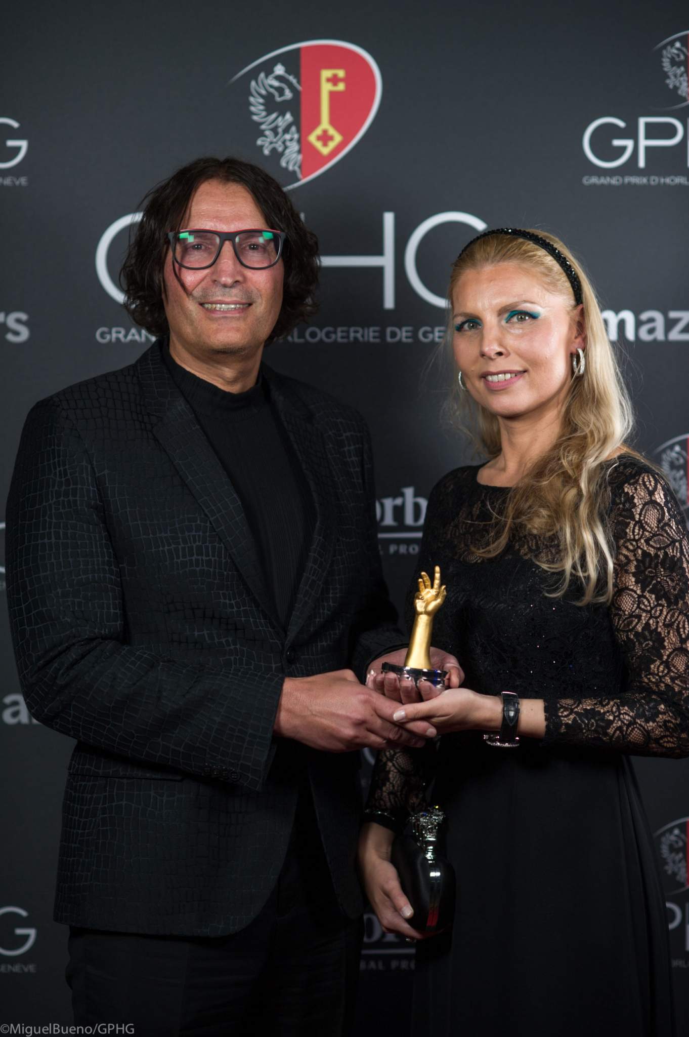 Daniël et Maria Reintjes, Owners and creativ directors of Christiaan Van Der Klaauw, winner of the Calendar and Astronomy Watch Prize 2021