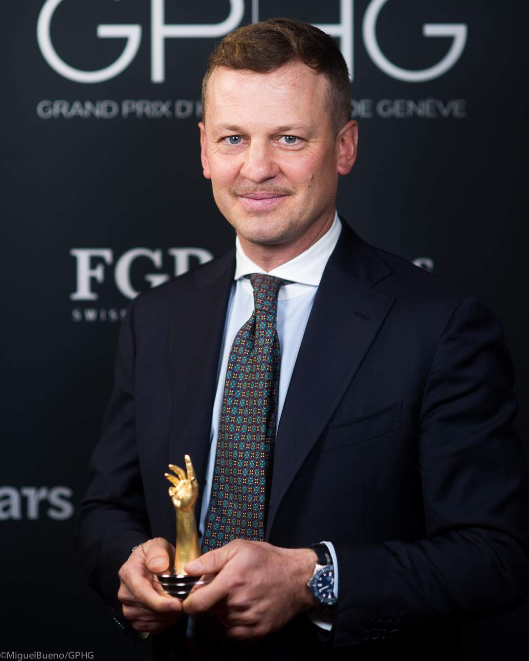 Christophe Chevalier, Head of Public Relations of Tudor, winner of the Diver’s Watch Prize 2022