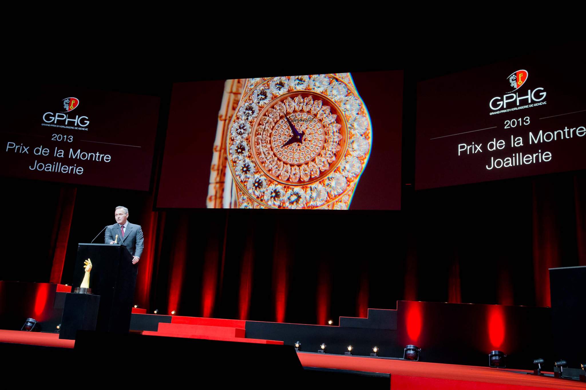 Speech of Karl-Friederich Scheufele, co-president of Chopard, winner of the Jewellery Watch Prize 2013