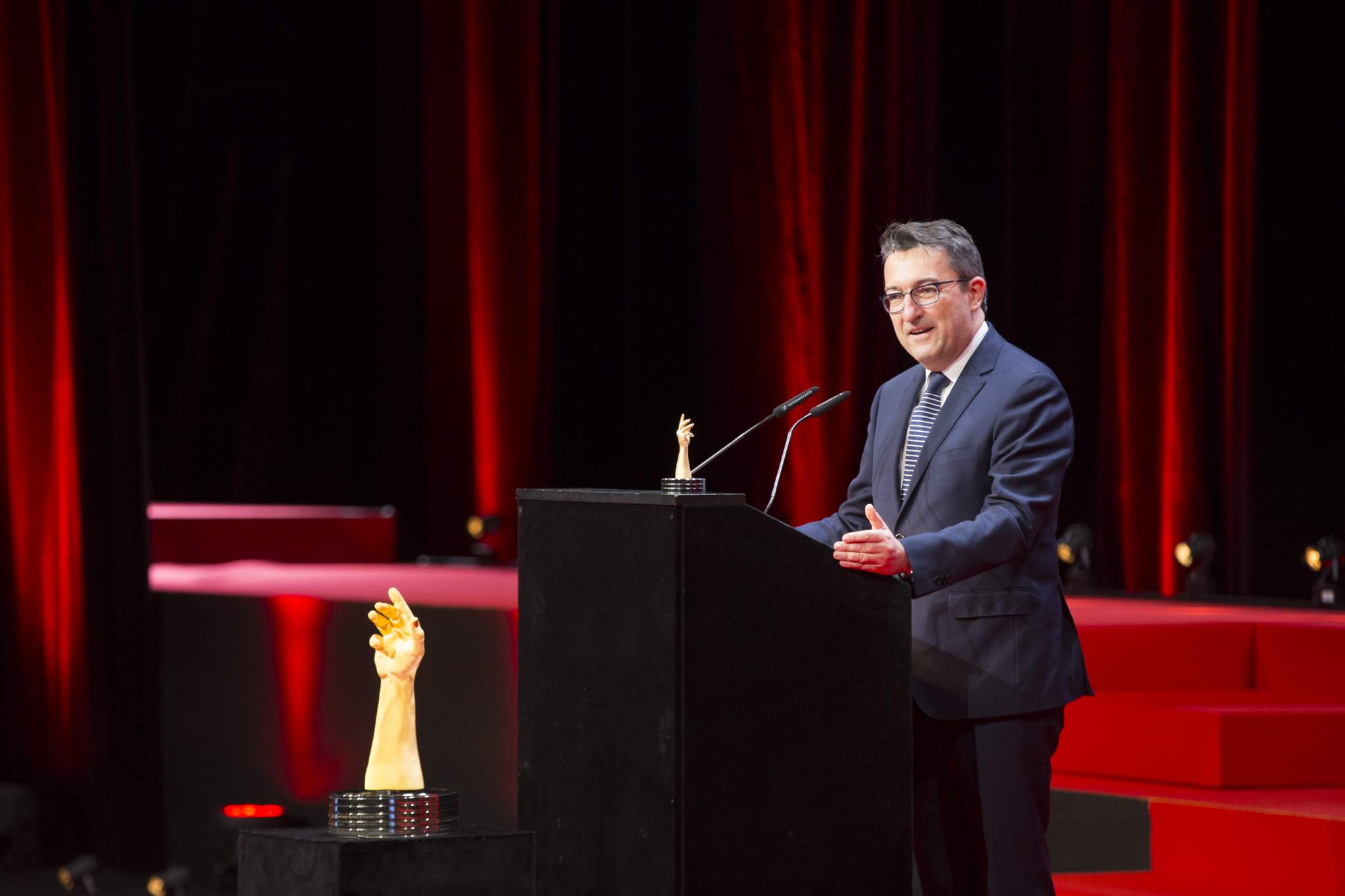 Xavier de Roquemaurel (CEO of Czapek Genève, winner of  the Public Prize 2016)