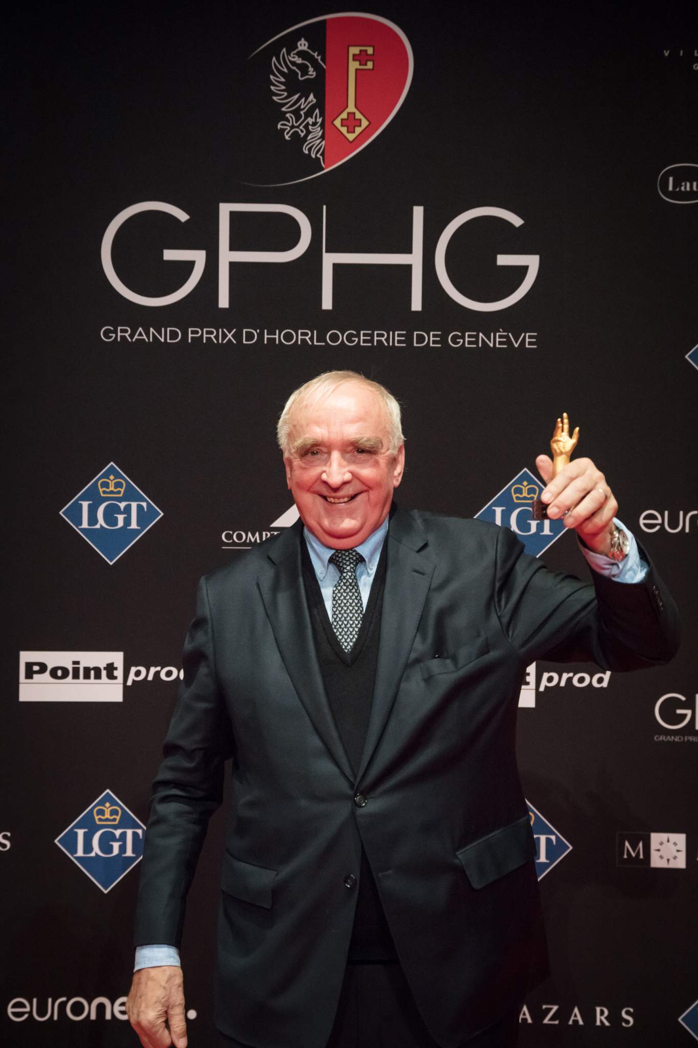 Walter von Känel (President General Director of Longines, winner of the Revival Watch Prize 2017)