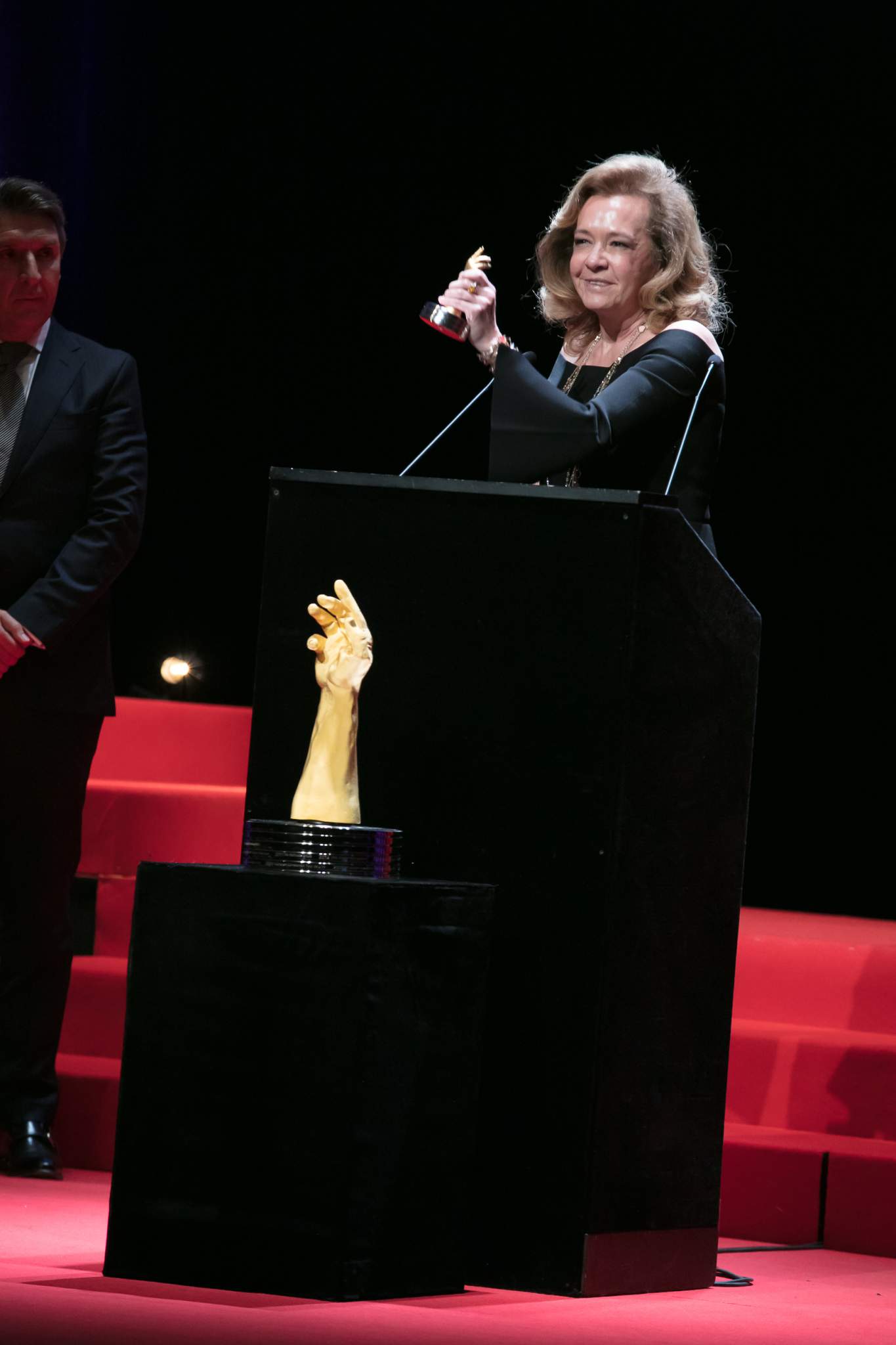 Caroline Scheufele (Co-President of Chopard, winner of the « Aiguille d’Or » Grand Prix 2017 and the Jewellery Watch Prize 2017)