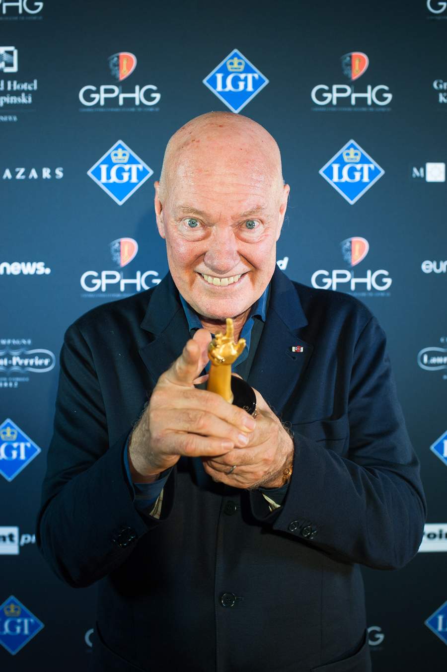 Jean-Claude Biver, President non-executive of the LVMH Group Watch division, Chairman of Hublot &amp; Zenith, winner of the Special Jury Prize 2018