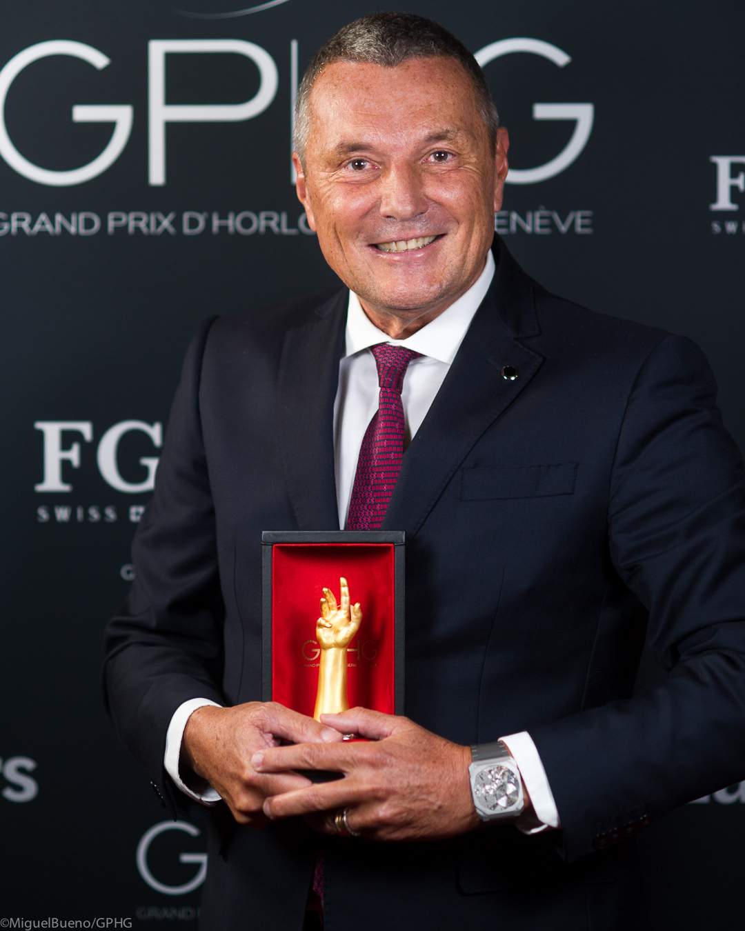 Jean-Christophe Babin, CEO of Bulgari Group, winner of the Audacy Prize 2022