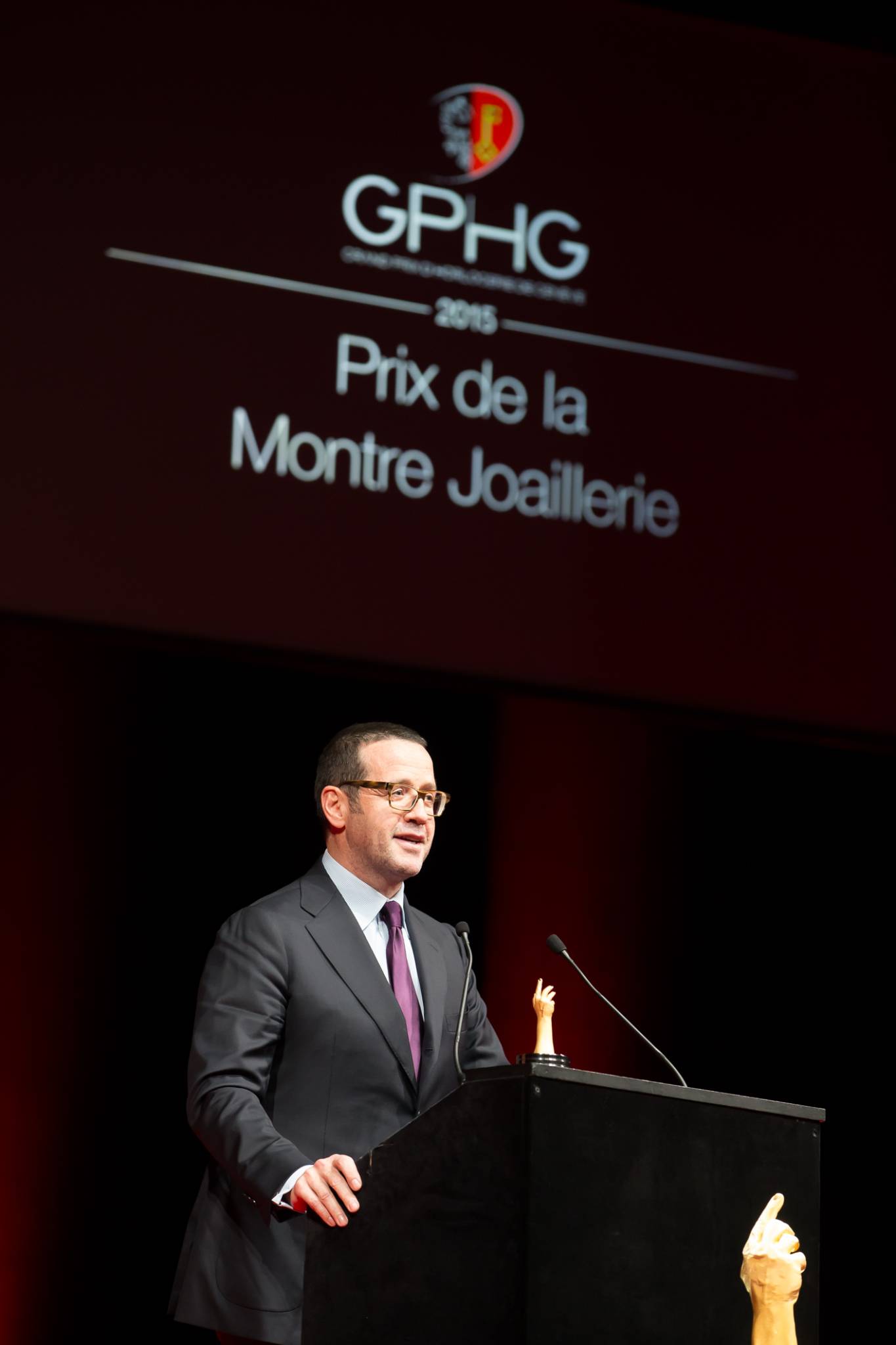 François Bennahmias (CEO of Audemars Piguet, winner of the Jewellery Watch Prize 2015)