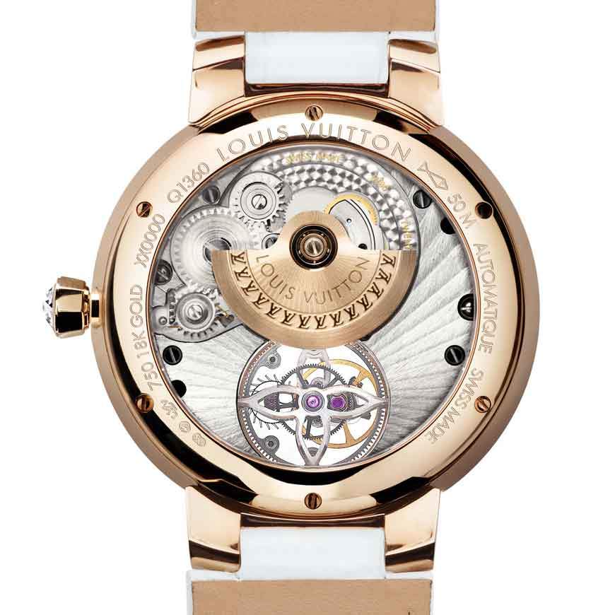 Louis Vuitton, Tambour Slim Tourbillon, wristwatch, 38 mm. - Bukowskis