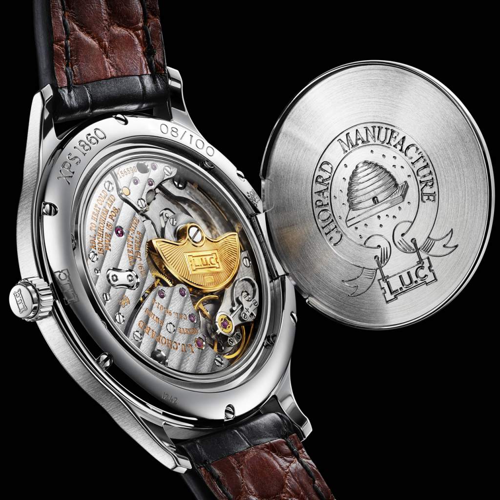 Chopard L.U.C XPS 1860 Officer: The Officer-Type Back Cover Makes